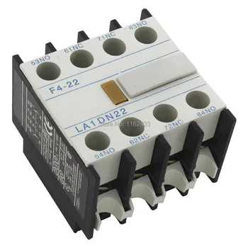 LA1-DN22 F4-22 2NO+2NC pomožni kontaktni blok za CJX2 LC1-D AC kontaktor